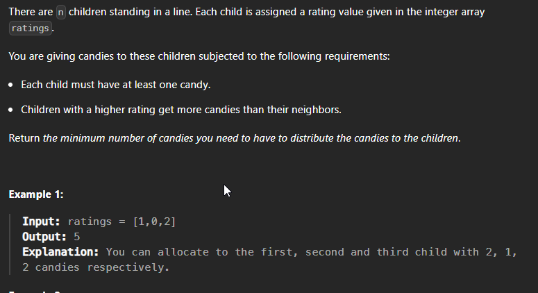 Candy Problem Example